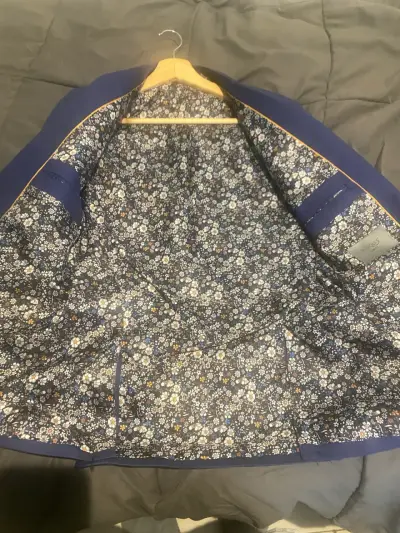 Blazer azul para hombre Marquis - miniatura 5