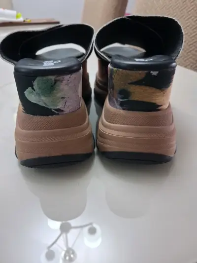 Sandalias plataforma estampadas mujer - miniatura 3
