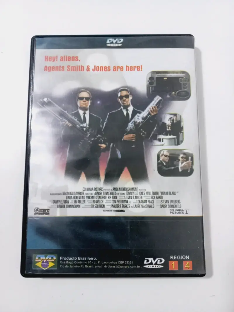 DVD Men in Black Edición Coleccionista - 3