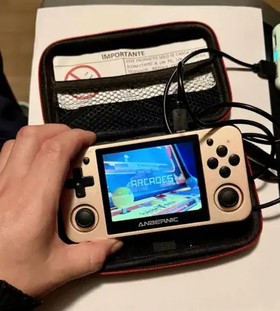 Consola portátil Anbernic RG350M con funda - miniatura 6