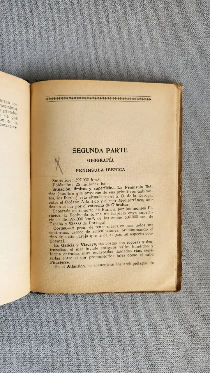 Libro Lecciones de Historia, Geografía y Educación Cívica 1931 - 4