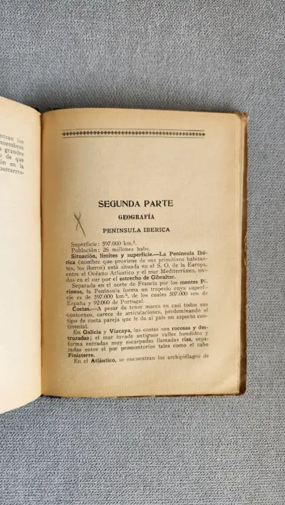 Libro Lecciones de Historia, Geografía y Educación Cívica 1931 - miniatura 4