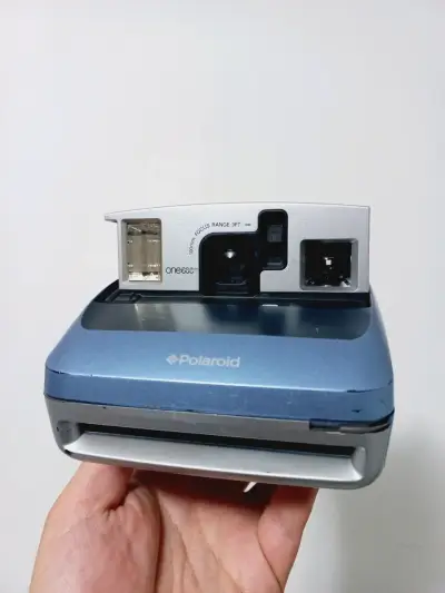 Cámara instantánea Polaroid One600 azul - miniatura 1