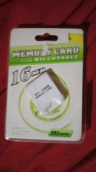 Tarjeta de Memoria 16MB para Wii - miniatura 1