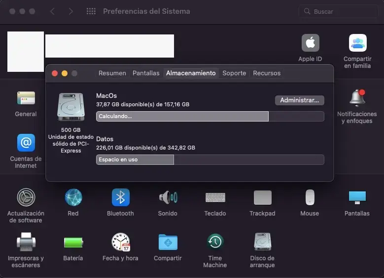 MacBook Air 13 pulgadas 2017 8GB RAM 500GB SSD - 5