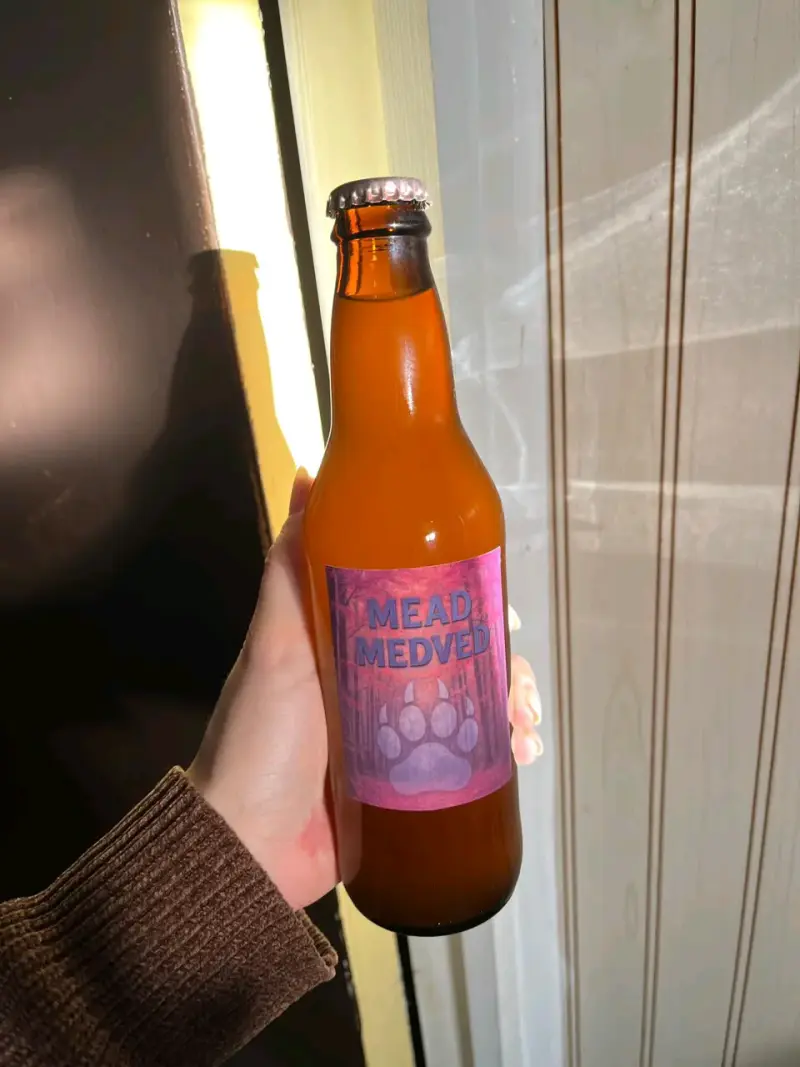 Botella de hidromiel Medved artesanal - 2