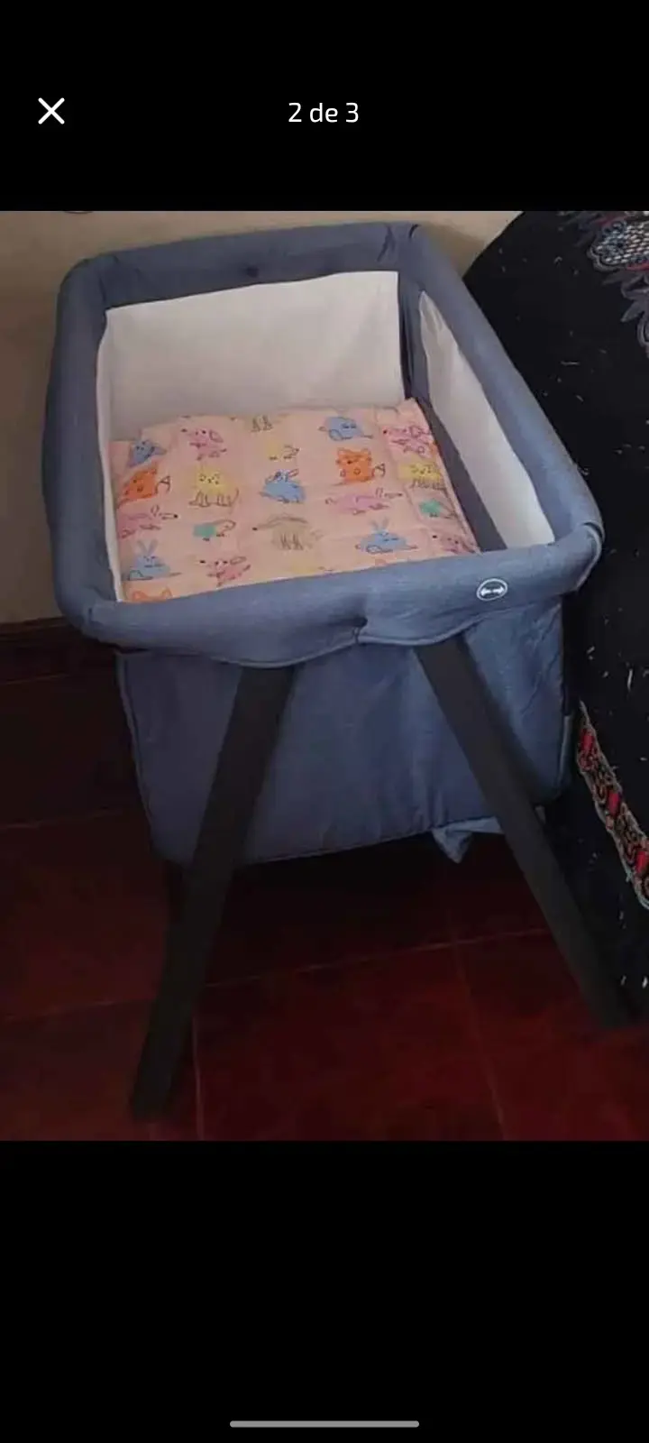 Cuna colecho Bebesit Easy 6090 gris - 2