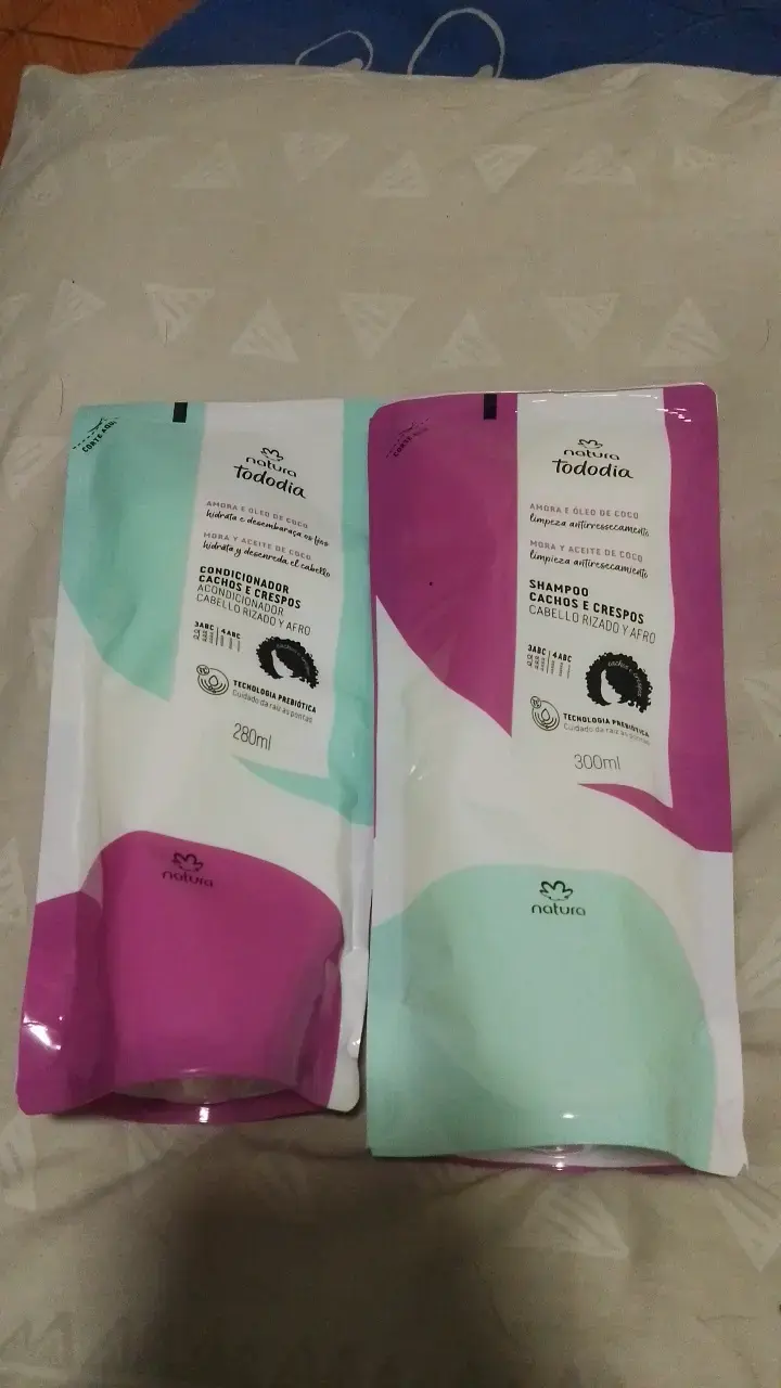 Set de shampoo y acondicionador Natura Tododia