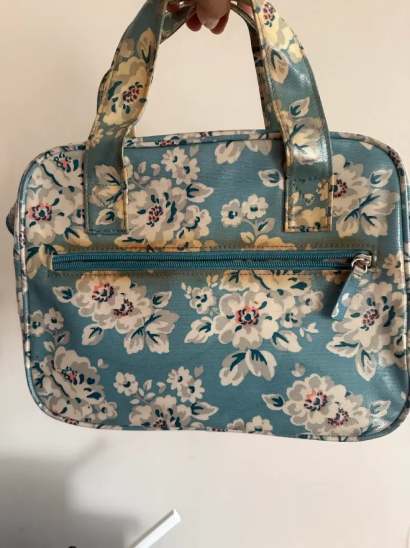 Bolso de mano floral Cath Kidston azul - 2