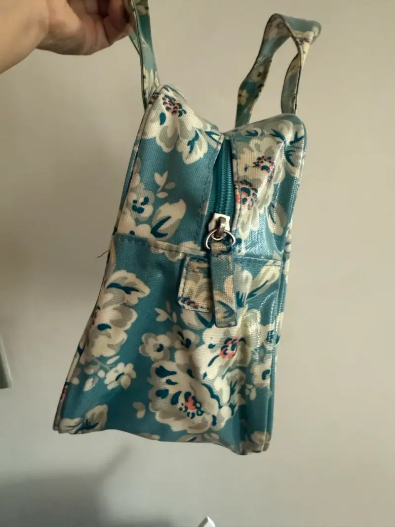 Bolso de mano floral Cath Kidston azul - 3