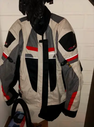 Chaqueta de moto Atrox Race Gear con protecciones - miniatura 1
