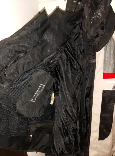 Chaqueta de moto Atrox Race Gear con protecciones - miniatura 3