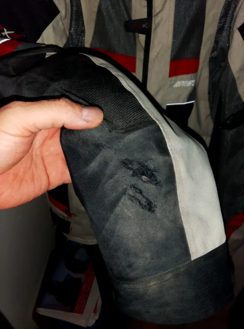 Chaqueta de moto Atrox Race Gear con protecciones - 5