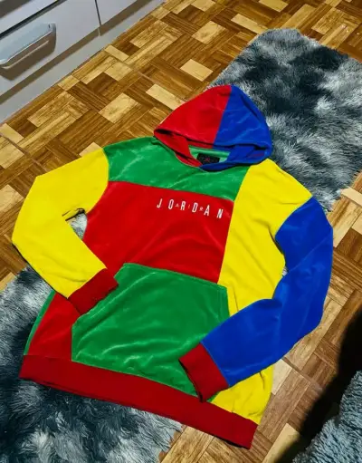 Polerón multicolor con capucha Jordan - miniatura 1