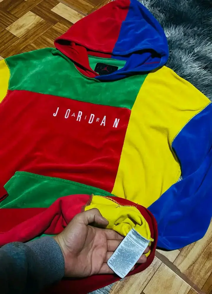 Polerón multicolor con capucha Jordan - 3