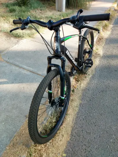 Bicicleta Bianchi mountain bike Negra y Verde - miniatura 4