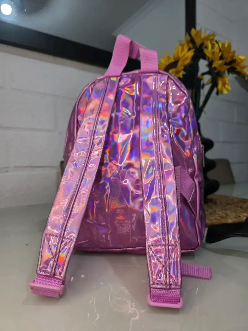 Mochila infantil con lentejuelas reversibles de unicornio - 3