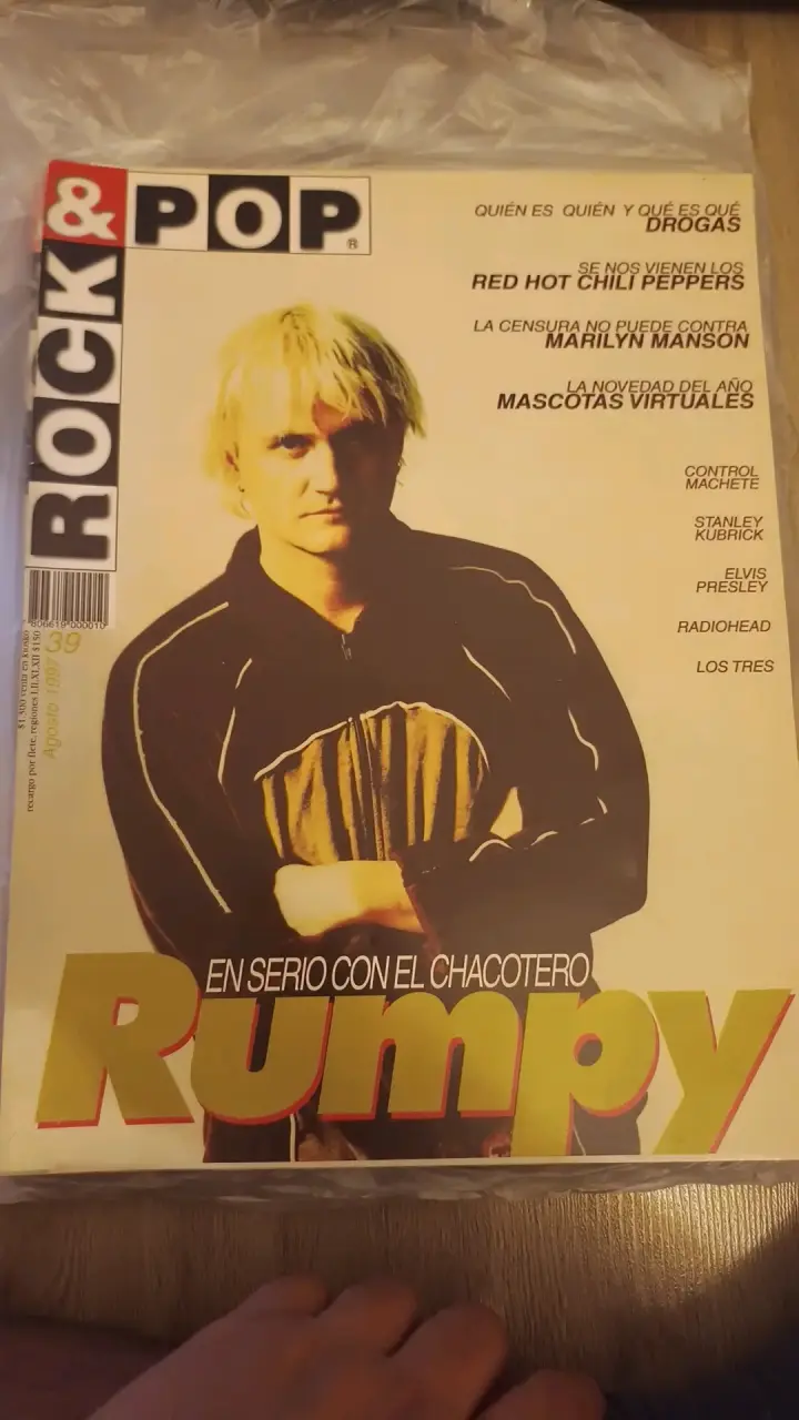 Revista Rock & Pop con Rumpy en portada