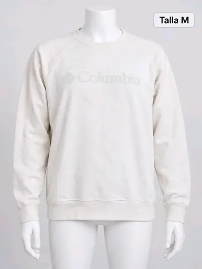 Polerón Columbia blanco talla M - miniatura 1