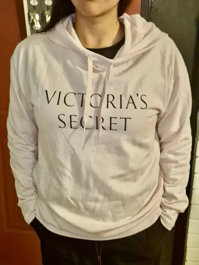 Polerón  Victoria's Secret blanco - miniatura 1
