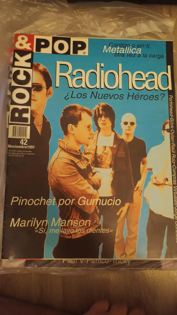 Revista Rock & Pop Radiohead 1997