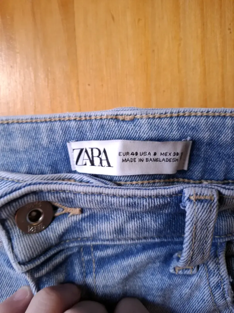 Jeans Zara para mujer en dos colores - 4
