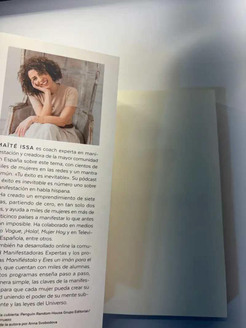 Libro 'Tu Éxito Es Inevitable' de Maïté Issa - 2