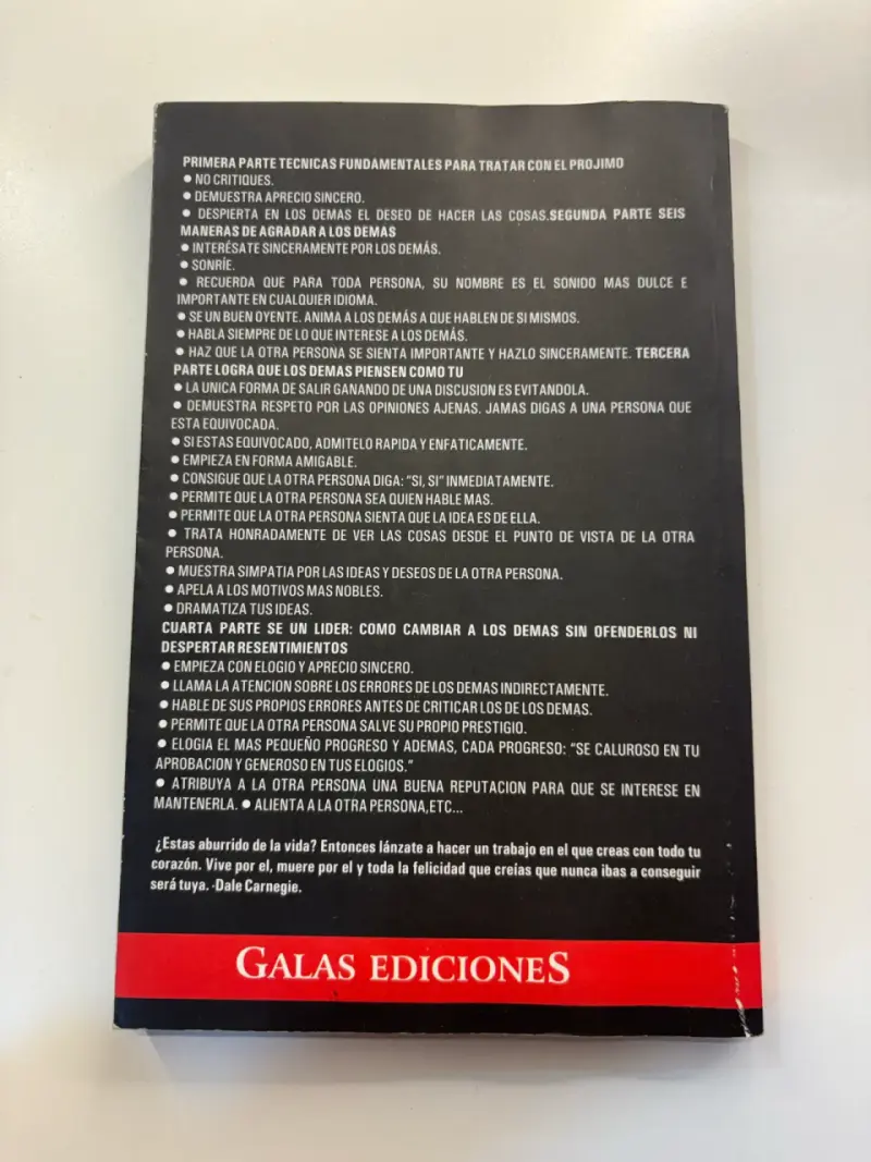 Cómo Ganar Amigos e Influir Sobre las Persona - 2