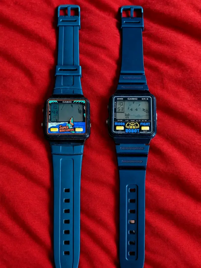 Relojes Casio Vintage con Juegos Integrados - 1