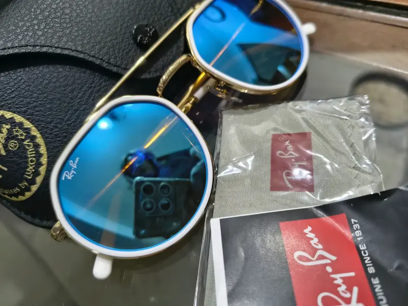 Gafas de sol Ray-Ban con lentes azules - 2