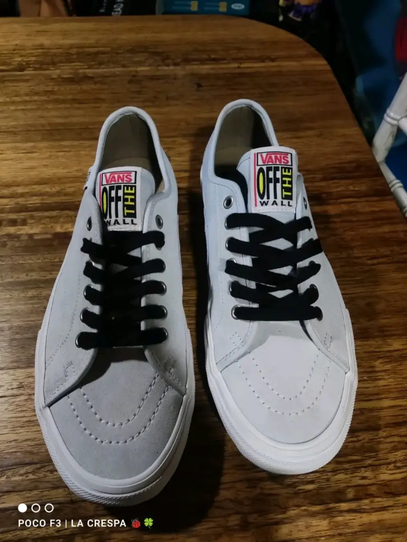 Zapatillas Vans blancas de skate - 5