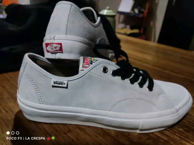 Zapatillas Vans blancas de skate - 6