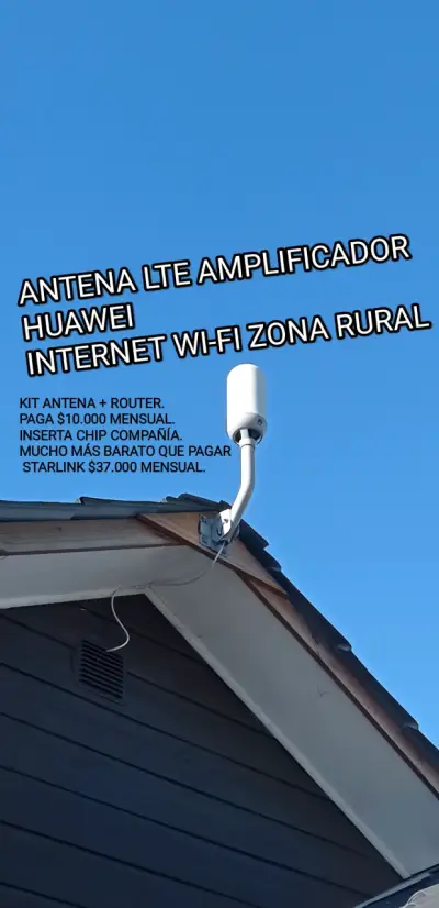Antena LTE Amplificador Huawei para Zona Rural - miniatura 1