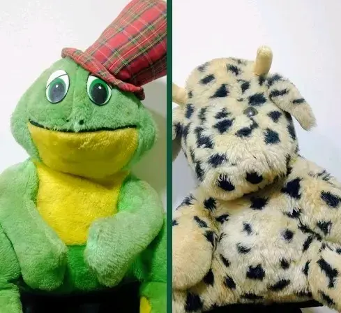 2 Peluches vintage (año 1980) - 1
