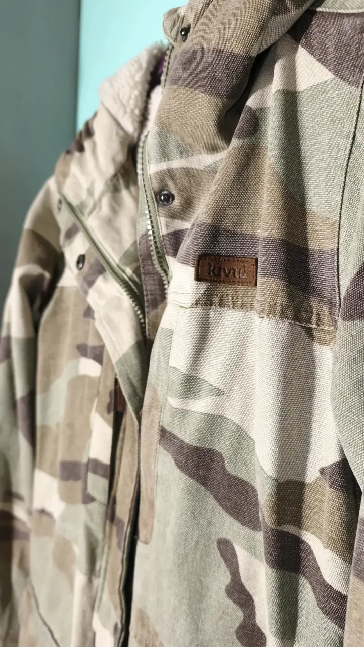 Chaqueta camuflada con forro térmico Keyru - 3