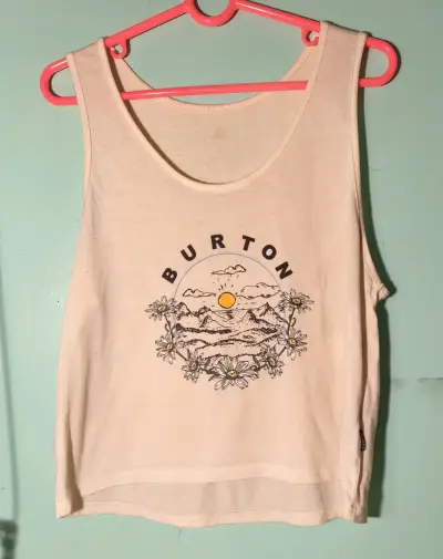 Polera sin mangas Burton con diseño de montaña - miniatura 2