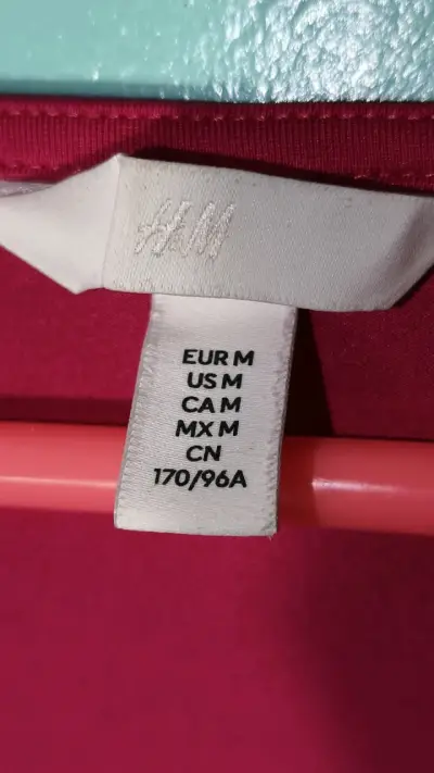 Body fucsia de manga larga H&M - miniatura 2