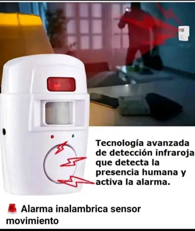 Alarma inalámbrica con sensor de movimiento - miniatura 2