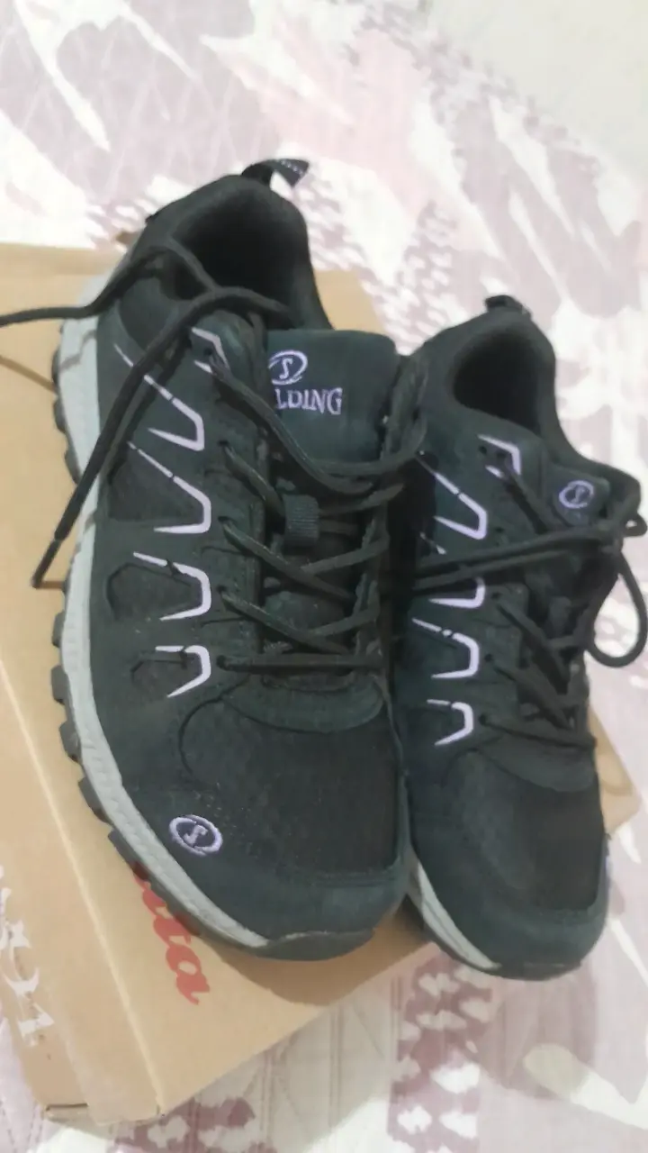 Zapatillas deportivas negras Spalding para mujer - 3