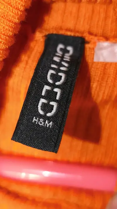 Suéter de cuello alto naranja H&M - miniatura 2