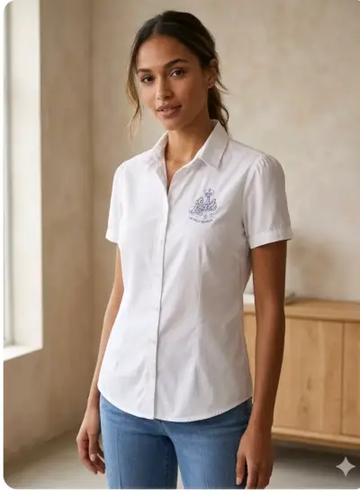 Camisa Blanca La Martina para Mujer - miniatura 1