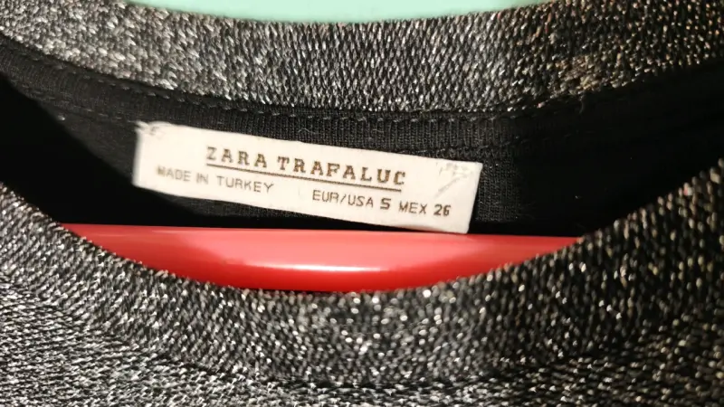 Polera Brillante Zara Trafaluc Mujer - 3