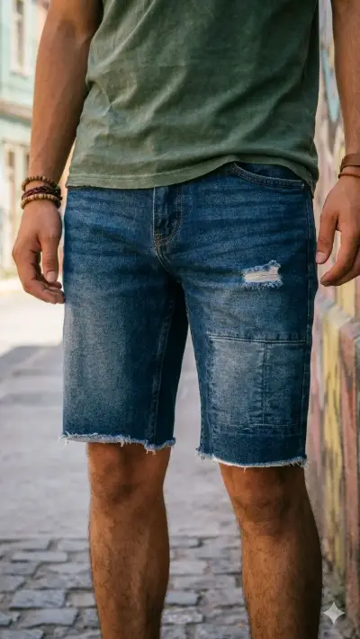Shorts de mezclilla Levi's 511 Slim para hombre - miniatura 1