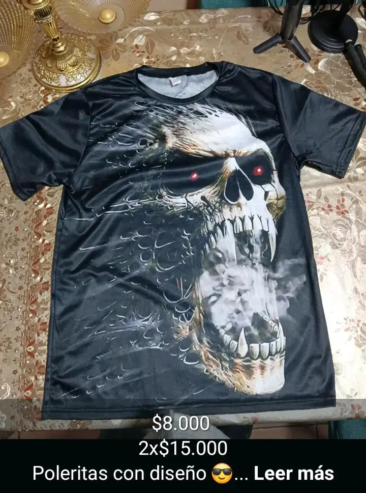 Poleras con exclusivos diseños baratas remate✅😎😏👌🫰 - 1