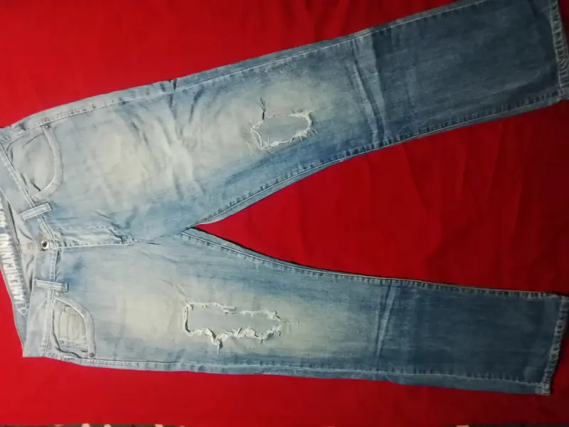 Jeans Americanino desgastados para hombre - 1