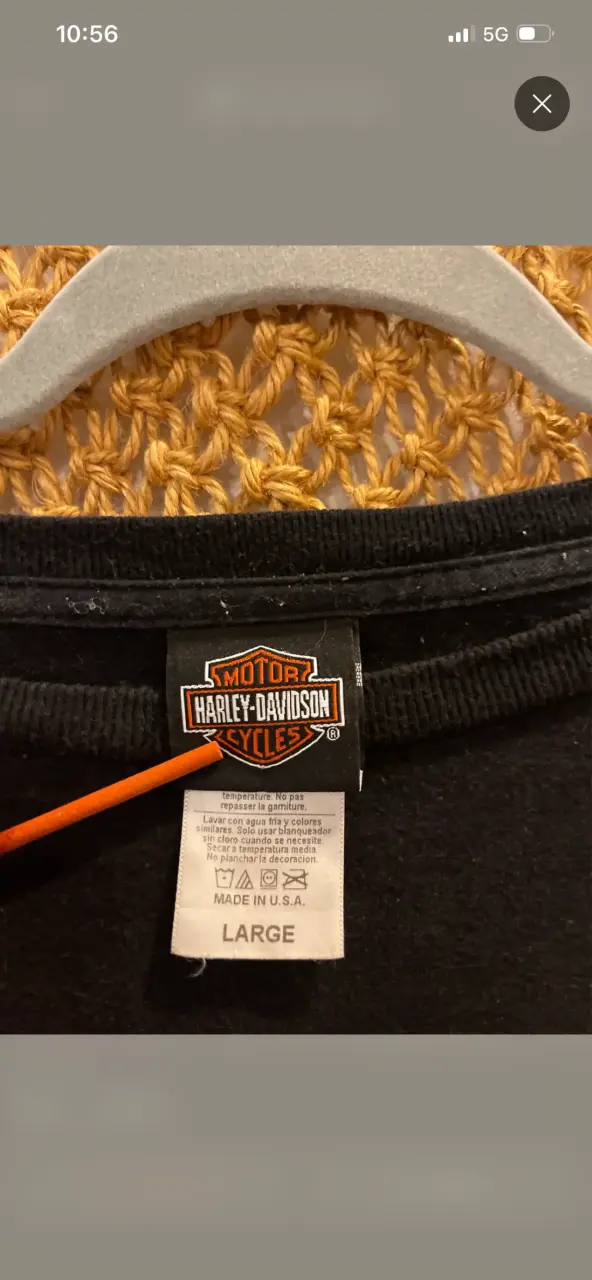 Polera Negra Harley-Davidson - 2