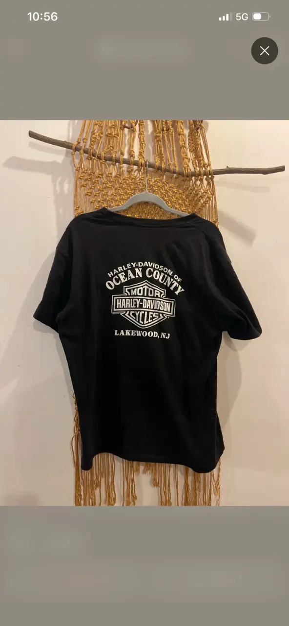 Polera Negra Harley-Davidson - 3