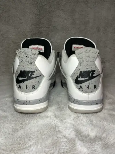 Jordan 4 Retro white cement - miniatura 3