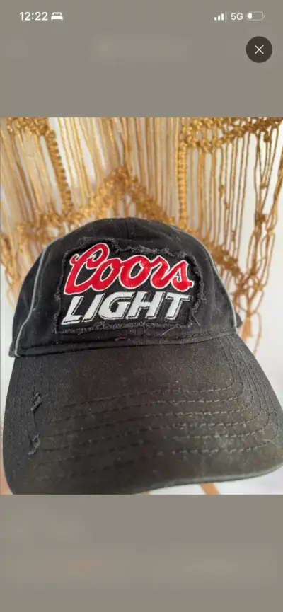 Gorra Negra Coors Light - miniatura 3