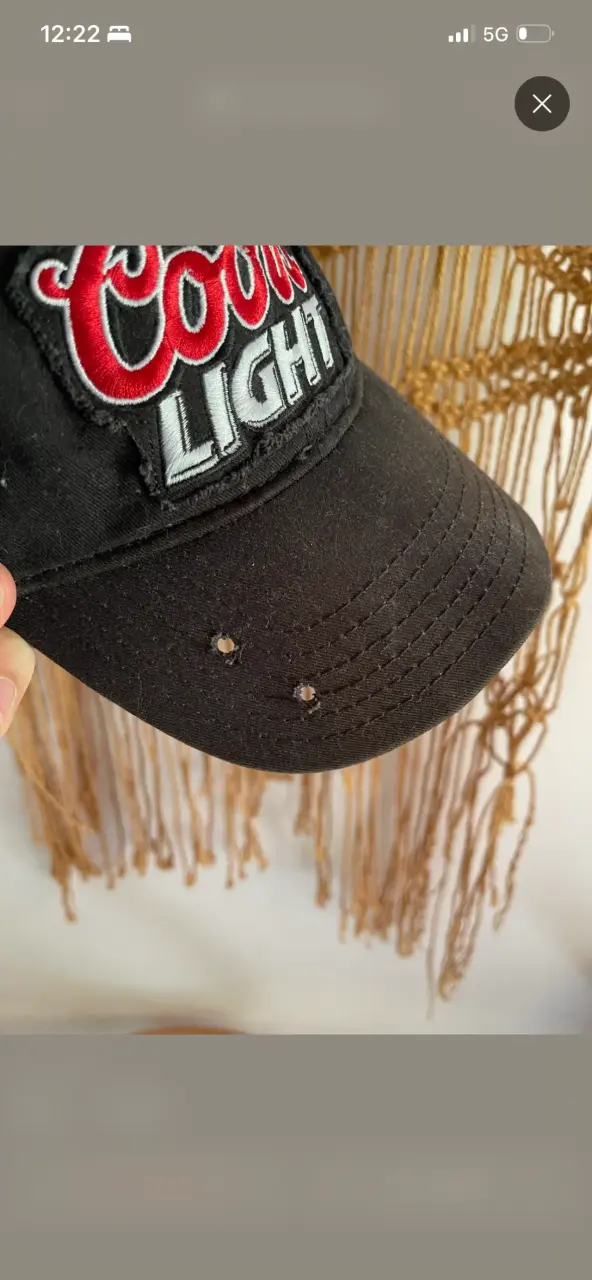 Gorra Negra Coors Light - 4